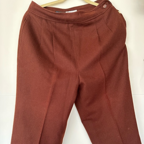 Pant her 100percent wool lined ladies trousers vintage - Picture 1 of 6